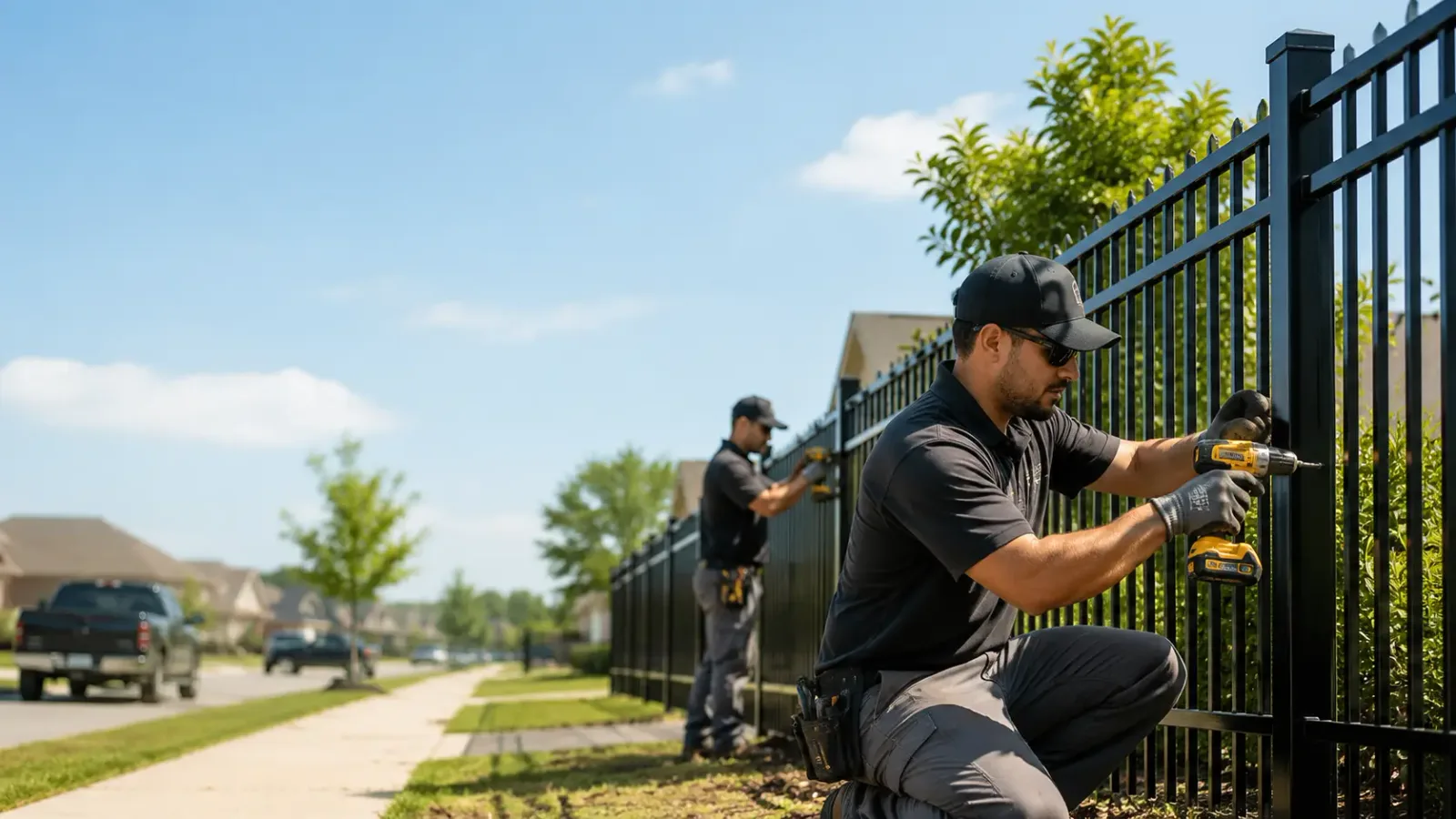Metal Fence Installation in Loretto, MI